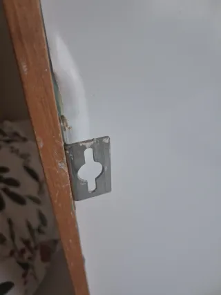 Espejo cuadrado madera