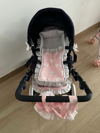 Carrito y silleta para muñeca