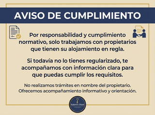 Gestión de alquiler vacacional