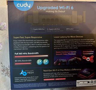Router Cudy AX3000 Wi-Fi 6