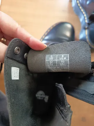 Botas Dr. Martens Plataforma Negras