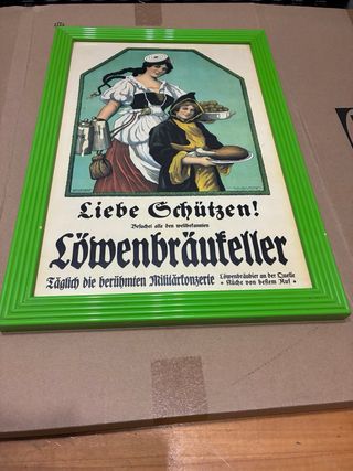 Cuadros carteles publicitarios