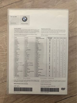 BMW Road Map Europe 2016 Professional