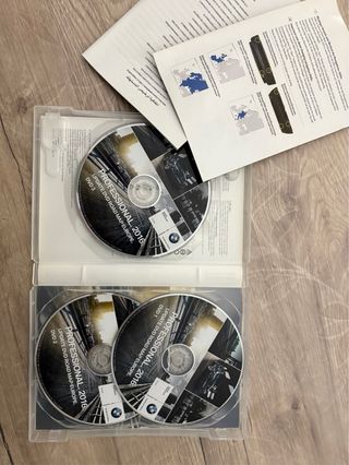 BMW Road Map Europe 2016 Professional