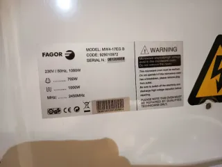 Microondas Fagor Innovation perfecto estado