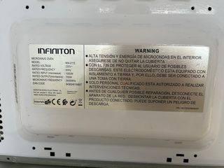 Microondas Infiniton MW-0115 Blanco