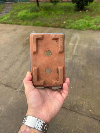 Macetero Bonsái Cerámica Azul