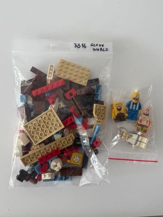 Lego 3816. Bob Esponja Mundo Guante