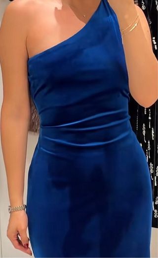 Vestido Zara Azul Talla M