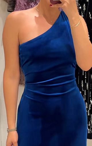 Vestido Zara Azul Talla M