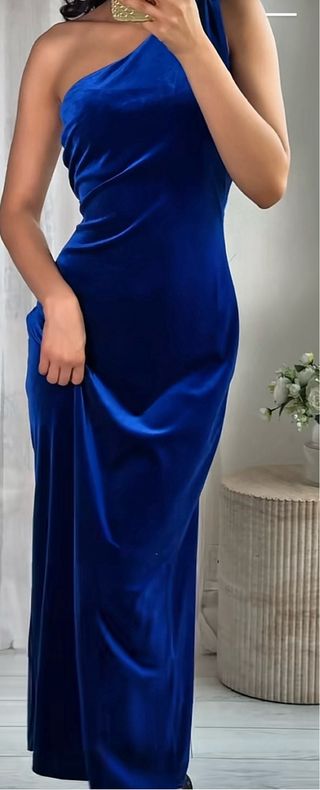 Vestido Zara Azul Talla M
