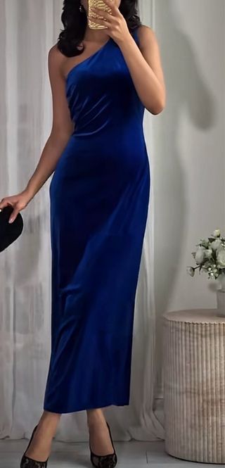 Vestido Zara Azul Talla M