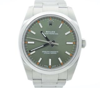 Rolex Oyster Perpetual 34mm Verde Oliva