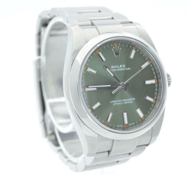 Rolex Oyster Perpetual 34mm Verde Oliva