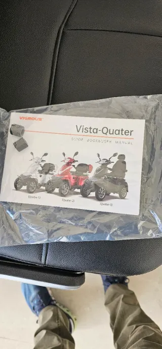 Scooter Eléctrico TEKUON para Movilidad Reducida