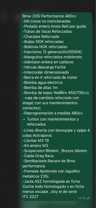 BMW 335i N54 (480cv)