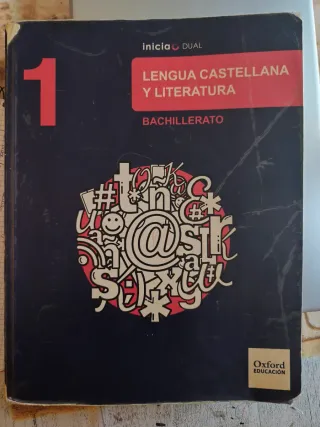 Libro Oxford lengua y literatura primero de bac
