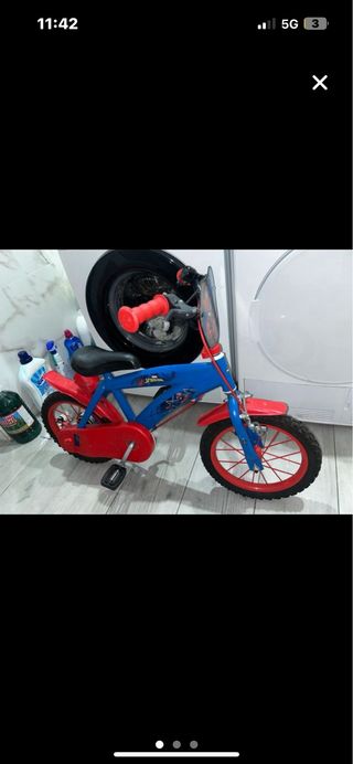 Bicicleta Spiderman Infantil