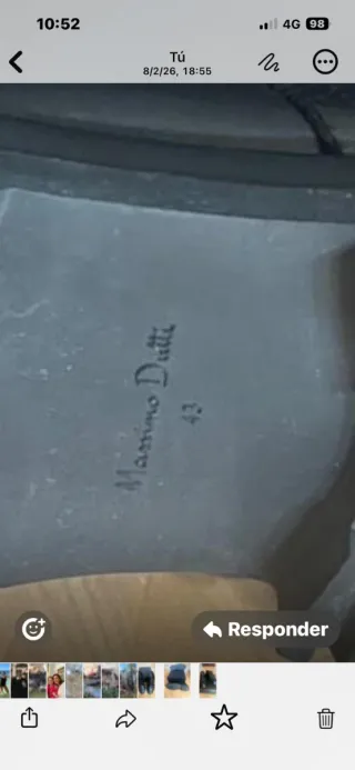 Zapatos Massimo Dutti Piel Talla 43