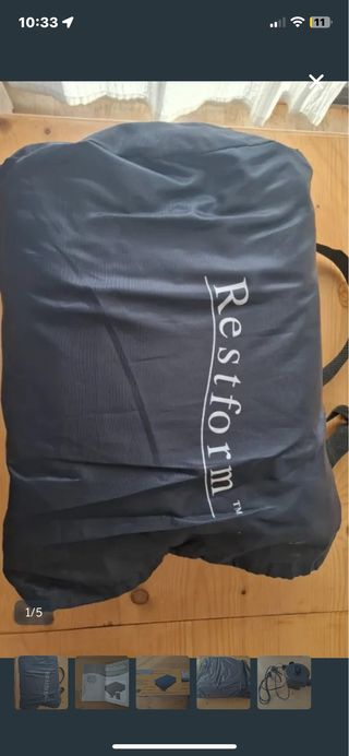 Cama de aire Restform Doble,nunca usada !