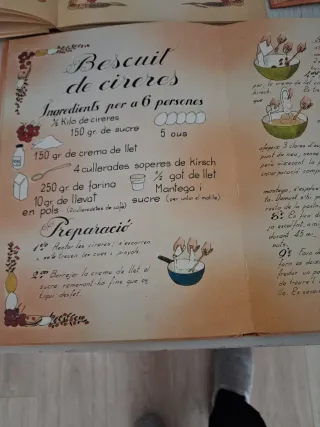 Llibres de cuina de l'avia