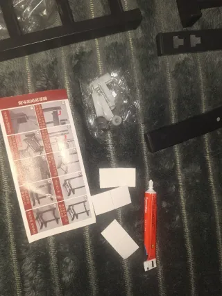 Estantería metálica negra