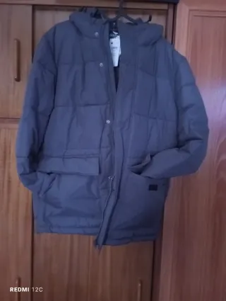 Anorak gris caballero