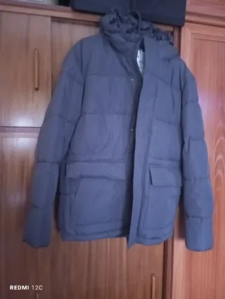 Anorak gris caballero