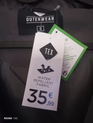 Anorak gris caballero