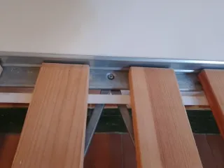 Cama individual blanca Ikea