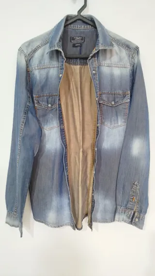 Camisa Ganga Zara Slim Fit Tamanho S