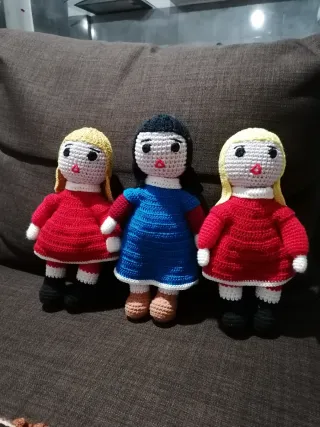 Muñecas crochet artesanales