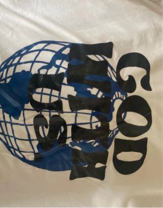 Camiseta blanca hombre con estampado