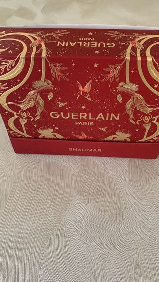 Estuche Perfume Shalimar Guerlain 3 Piezas