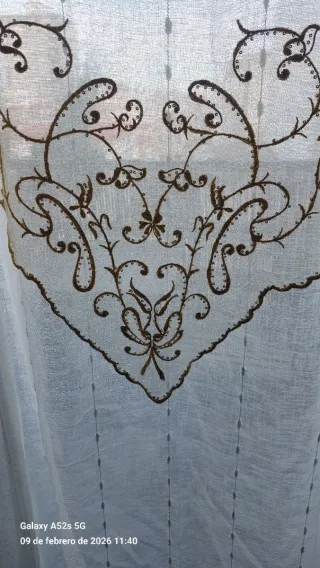 Manteletas Fallera Doradas Completas