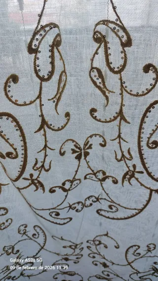 Manteletas Fallera Doradas Completas