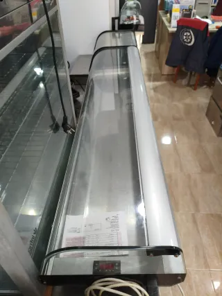 Vitrina Infrico Inox Curva