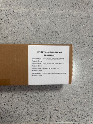 Rails - Guias rack DELL R360 Servidor