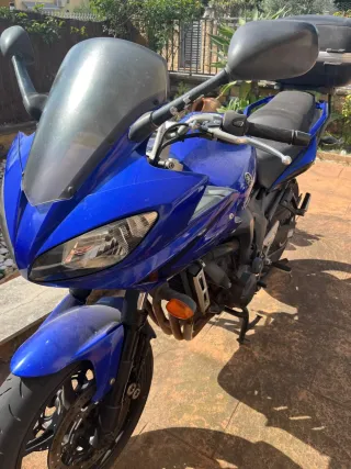 Yamaha FZ6 Naked Azul