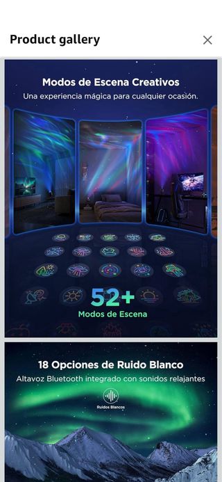 Govee Star Projector Galaxy LED, RGBW Projector Au