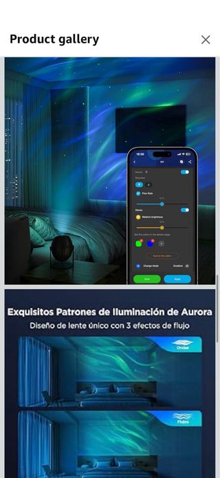 Govee Star Projector Galaxy LED, RGBW Projector Au