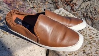 Mocasines de piel marrón