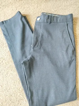 Calças Chino Zara Man Azuis