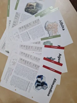 Fascículos colección Minerales