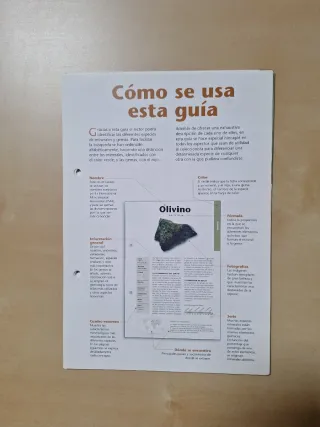 Fascículos colección Minerales