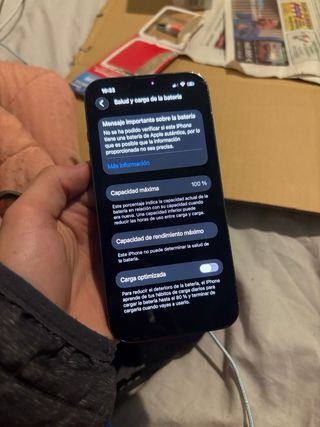 iPhone 13 Pro 100% salud