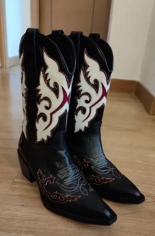Botas Cowboy Chevignon Piel Talla 37