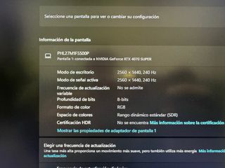 Monitor Philips 240 Hz