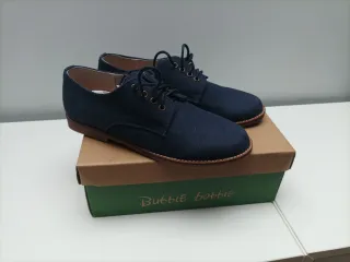 Zapatos niño azul T37