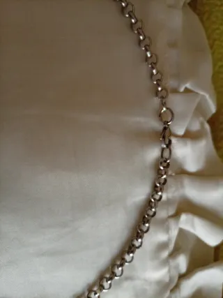 Collana legno vintage anni 80